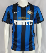 Retro 09/10 Inter Milan home Soccer Jersey