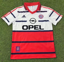 Retro 98/00   bayern  Munich  away soccer Jersey  Thai  Qaulity