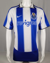 Retro 03/04  Porto Home Soccer Jersey