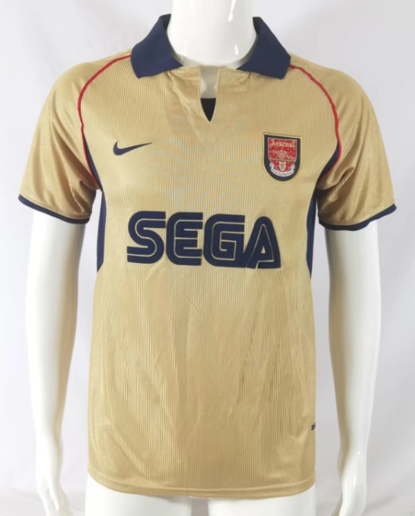 Retro 2001/02 Arsenal away soccer Jersey  Thai  Qaulity