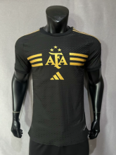 2024  Argentina Black special edition Player version Soccer Jersey (3 Stars 3星)