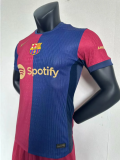 24/25  Barcelona home Player Version Soccer Jersey