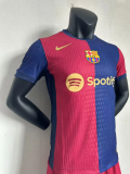 24/25  Barcelona home Player Version Soccer Jersey