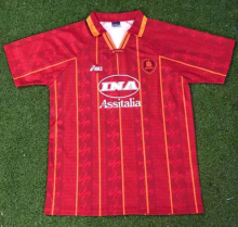 Retro 96/97 Rome Home  Soccer Jersey