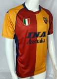 Retro 01/02 Rome Champions League version Soccer Jersey