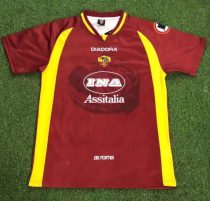 Retro 97/98 Rome Home  Soccer Jersey