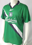 Retro 99/00 Liverpool green soccer Jersey  Thai  Qaulity