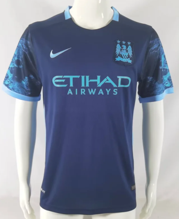Retro 15/16 Manchester City away Soccer Jersey