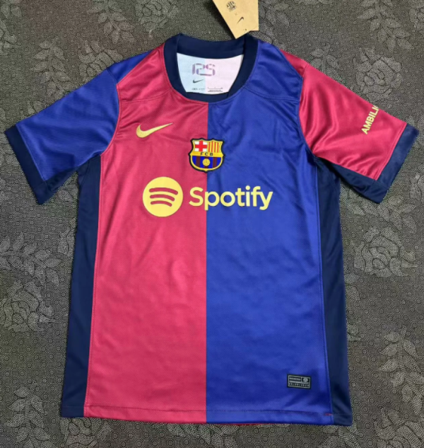 24/25  Barcelona home Fan Version Soccer Jersey