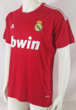 Retro 11/12 Real Madrid Second away red Soccer Jersey