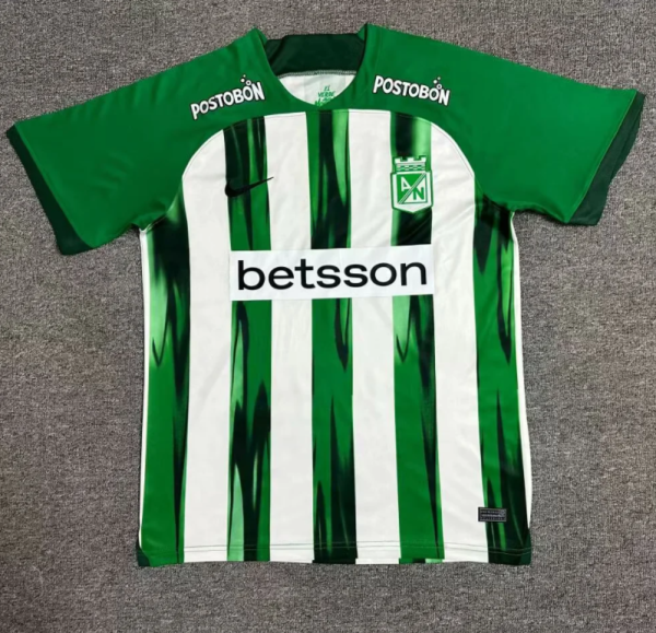 24/25  Atlético Nacional home  Fans version Soccer Jersey 麦德林国民竞技