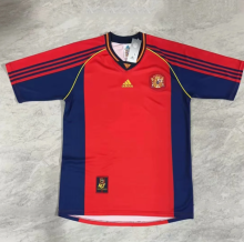 Retro 1998/99 Spain Home Soccer Jersey
