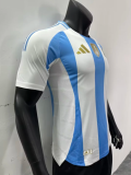 24/25  Argentina home Player version Soccer Jersey (3 Stars 3星)