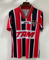 Retro 1996 sao paulo  Away Socce Jersey