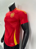 24/25 Spain home Player Version Soccer Jersey