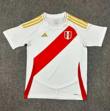 24/25 Peru Home Fan Version  Soccer Jersey