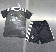 Retro 14/15  Real Madrid kids Second away Soccer jersey