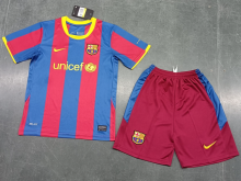 Retro 10/11  Barcelona home Kids  Soccer Jersey