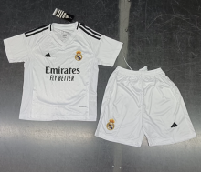 24/25  Real Madrid home kids Soccer jersey