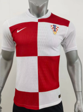 24/25 Croatia home Player Version  Soccer Jersey