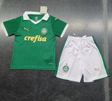 24/25 Palmeiras home Kids Soccer  Jersey