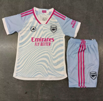 23/24  Arsenal Kids Women away Soccer Jersey