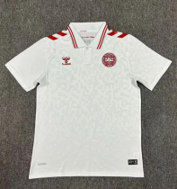 24/25 Denmark away Fan Version Soccer Jersey