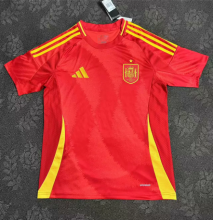 24/25 Spain home Fan Version Soccer Jersey