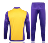 23/24 Real Madrid  Training suit yellow Soccer jersey