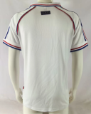 Retro 1998 France Away  white Soccer Jersey