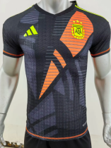 24/25  Argentina goalkeeper Player Version Soccer Jersey (3 Stars 3星)