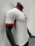 24/25  Poland home Player Version Soccer jersey