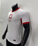 24/25  Poland home Player Version Soccer jersey