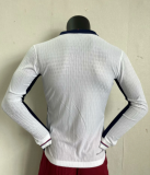 24/25  England home Long Sleeve Player Version Soccer Jersey