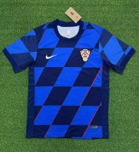 24/25 Croatia away Fan Version Soccer Jersey