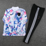 24/25 Japan Half pull up long sleeves training suit Dragonball Soccer Jersey