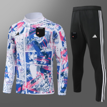 24/25 Japan Half pull up long sleeves training suit Dragonball Soccer Jersey