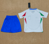 24/25 Italy away Kids  Soccer Jersey