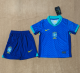 24-25 Brazil away kids Soccer Jersey