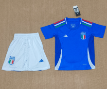 24/25 Italy home  Kids  Soccer Jersey