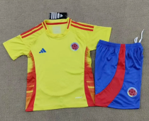 24/25  Colombia home kids Soccer Jersey