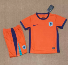 24/25  Netherlands home  Kids Soccer Jersey