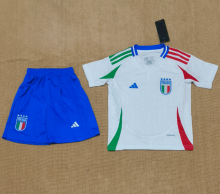 24/25 Italy away Kids  Soccer Jersey