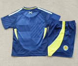 24/25 Scotland home kids Soccer Jersey