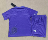 24/25 Real Madrid purple Y3 kids Soccer jersey