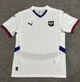 24/25 Serbia away Fan Version  Soccer Jersey