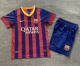 Retro 13/14 Barcelona home Kids Soccer Jersey