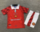 Retro 96/98 M-U home kids  Soccer Jersey