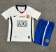 Retro 08/09 M-U away kids  Soccer Jersey