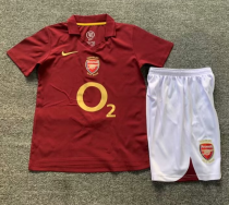 Retro 05/06  Arsenal Home Kids Soccer Jersey